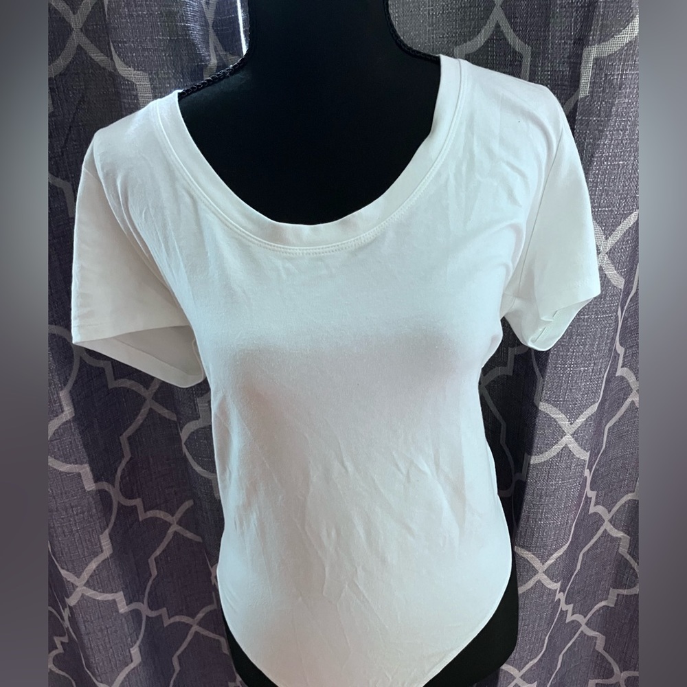 Forever 21 White Bodysuit